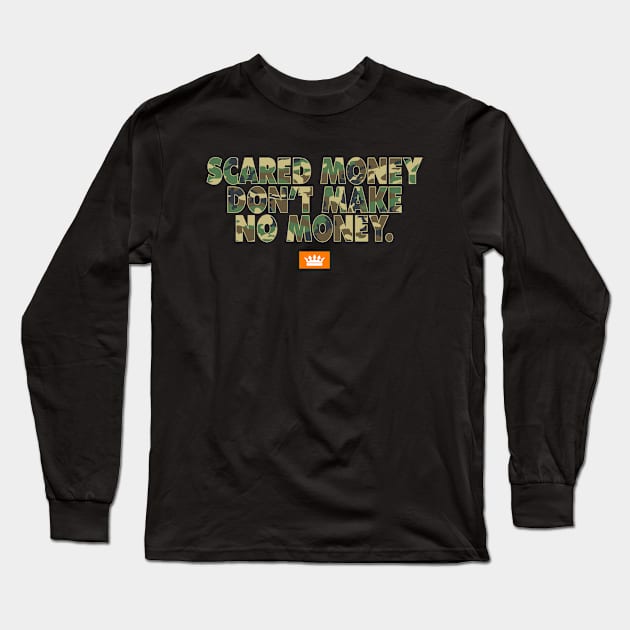 SMoney Camo Long Sleeve T-Shirt by undergroundART